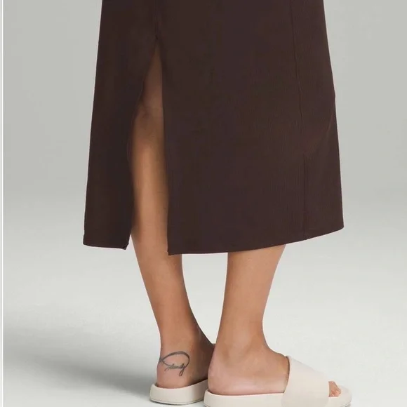 Lululemon All Aligned Ribbed Midi Dress
Espresso - Picture 3 of 6